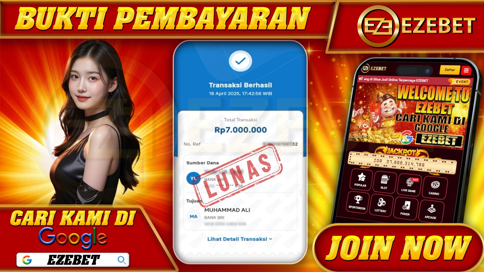 EZEBET KEMENANGAN MEMBER SLOT GAME MUSEUM MYSTERY Rp. 7.000.000,- LUNAS