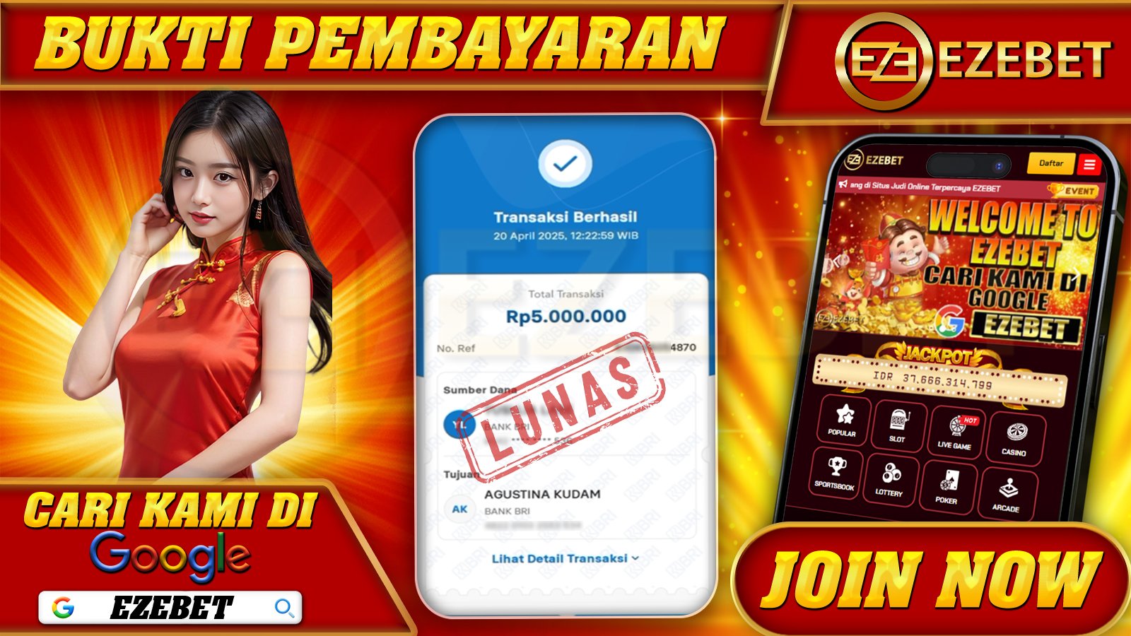 EZEBET KEMENANGAN MEMBER SLOT GAME TREASURES OF AZTEC Rp. 5.000.000,- LUNAS