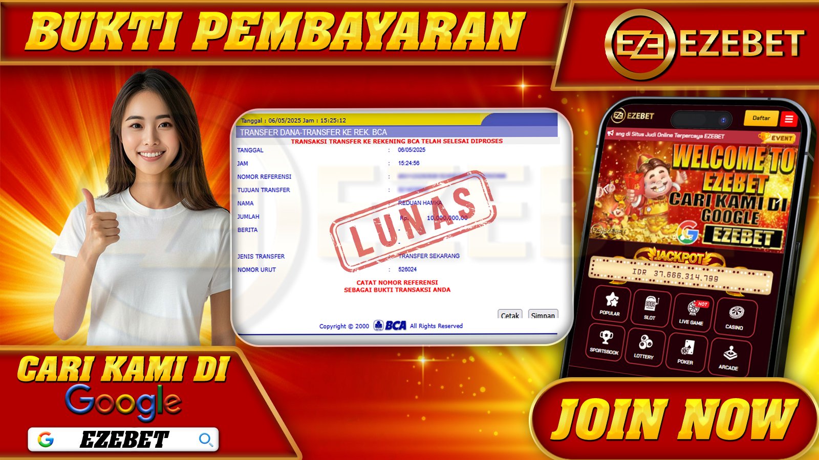 EZEBET KEMENANGAN MEMBER SLOT GAMES DANCING FEVER Rp. 10.000.000,- LUNAS