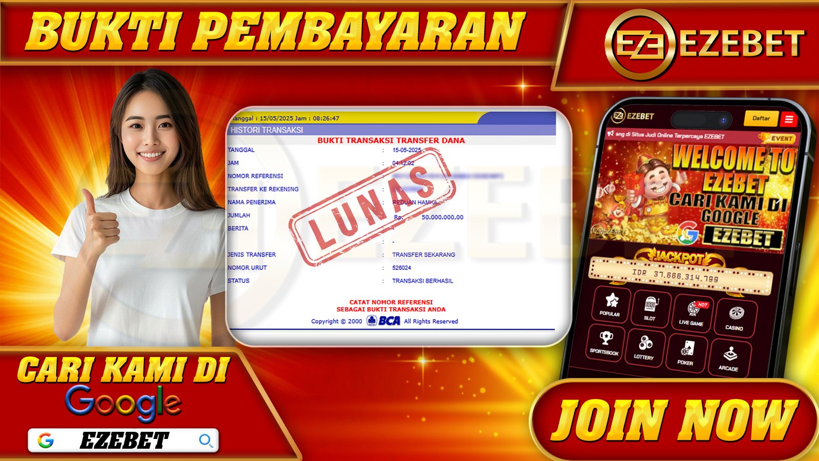 EZEBET KEMENANGAN MEMBER SLOT GAMES DANCING FEVER Rp. 50.000.000,- LUNAS